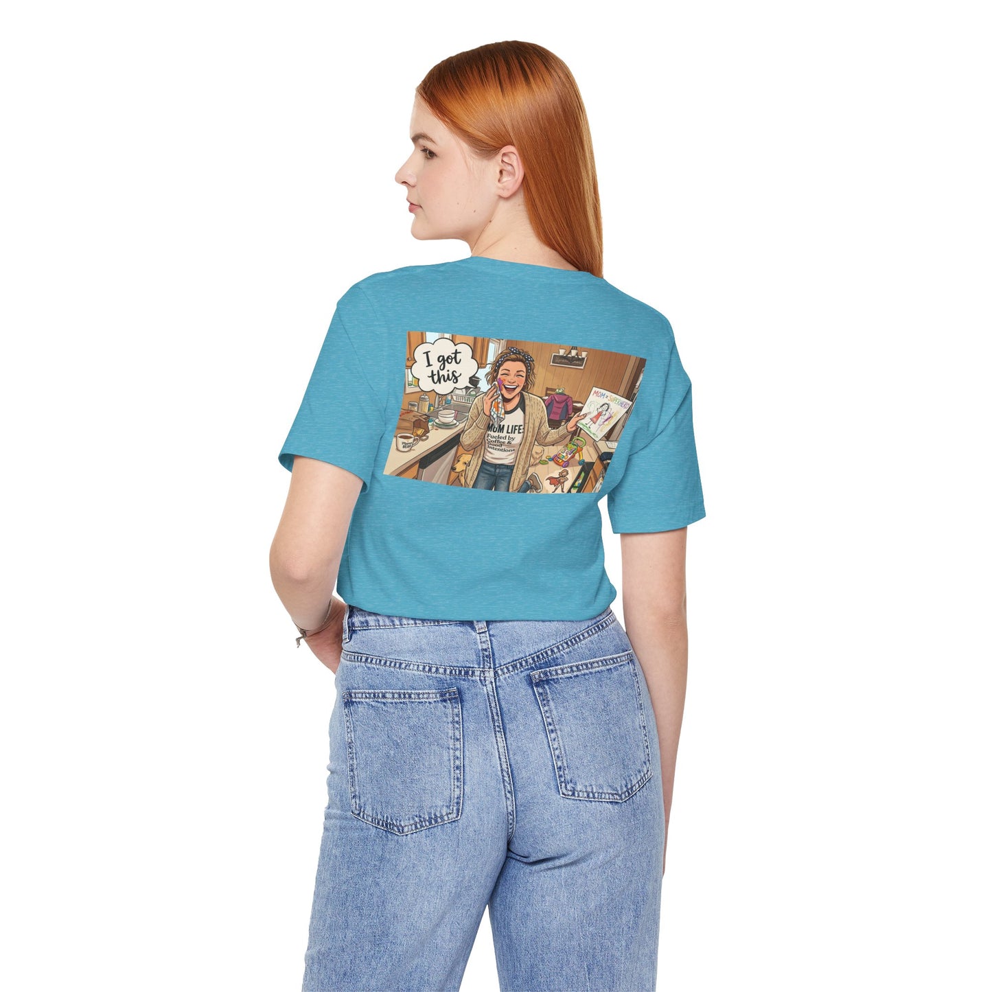 I Got This Artist Studio Graphic Tee — Motivational Backprint Short Sleeve T-Shirt