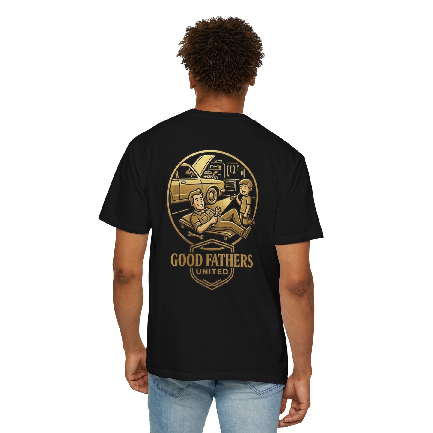 Good Fathers United T-Shirt — Father & Son Garage Vintage Car Tee