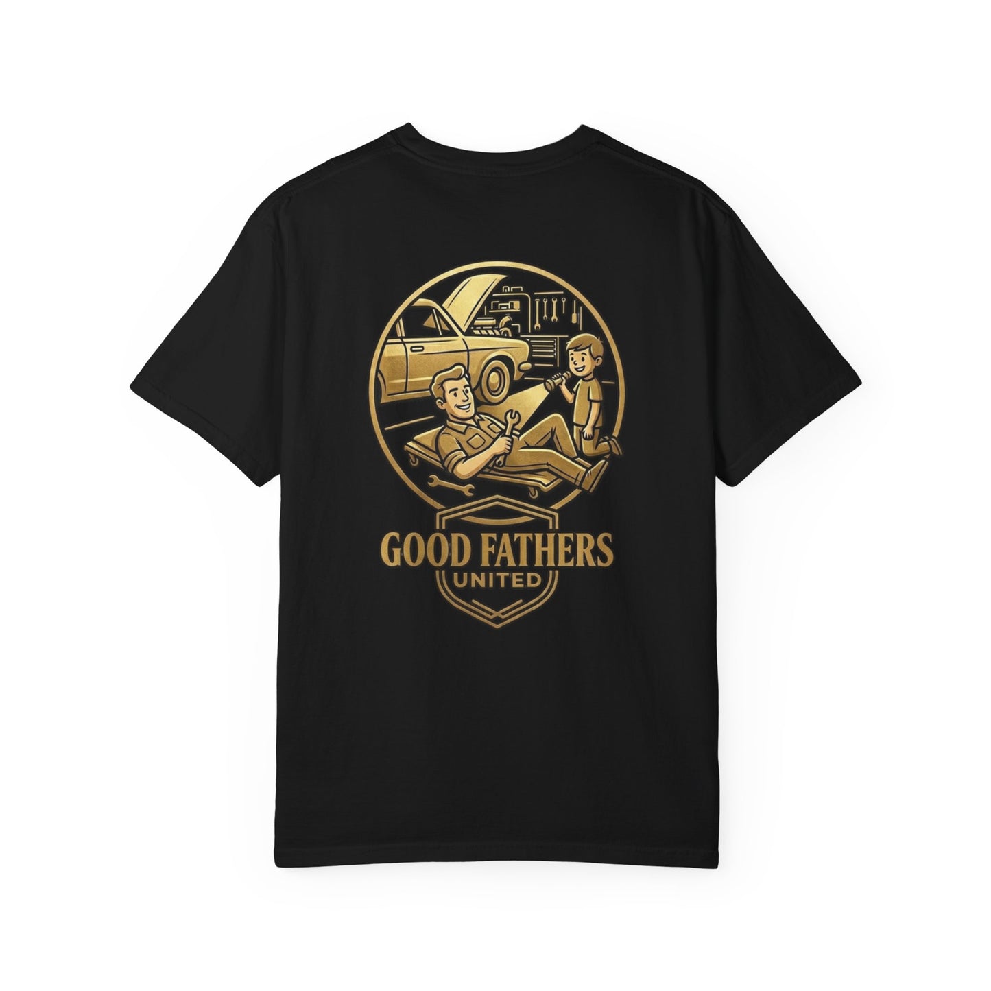 Good Fathers United T-Shirt — Father & Son Garage Vintage Car Tee