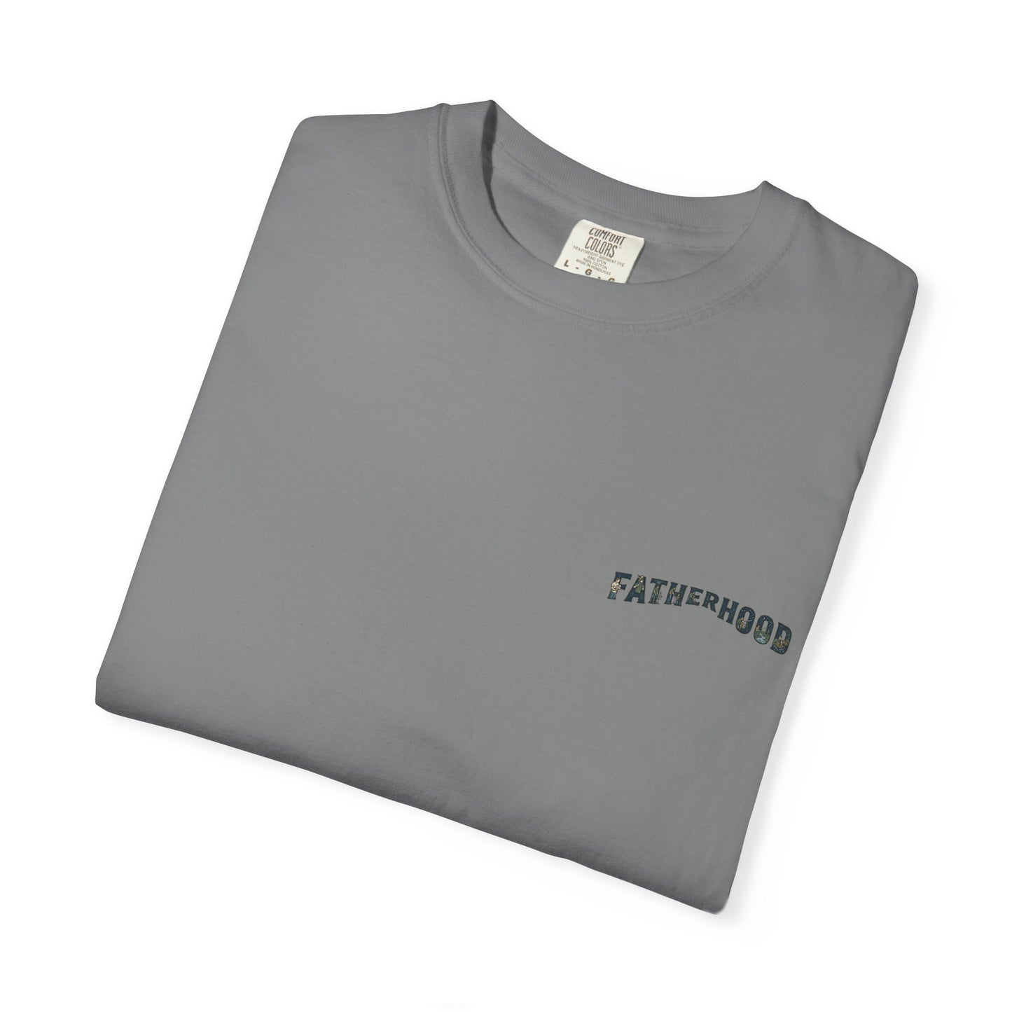 Navigating Fatherhood T-Shirt — Compass “Fatherhood” Graphic Tee