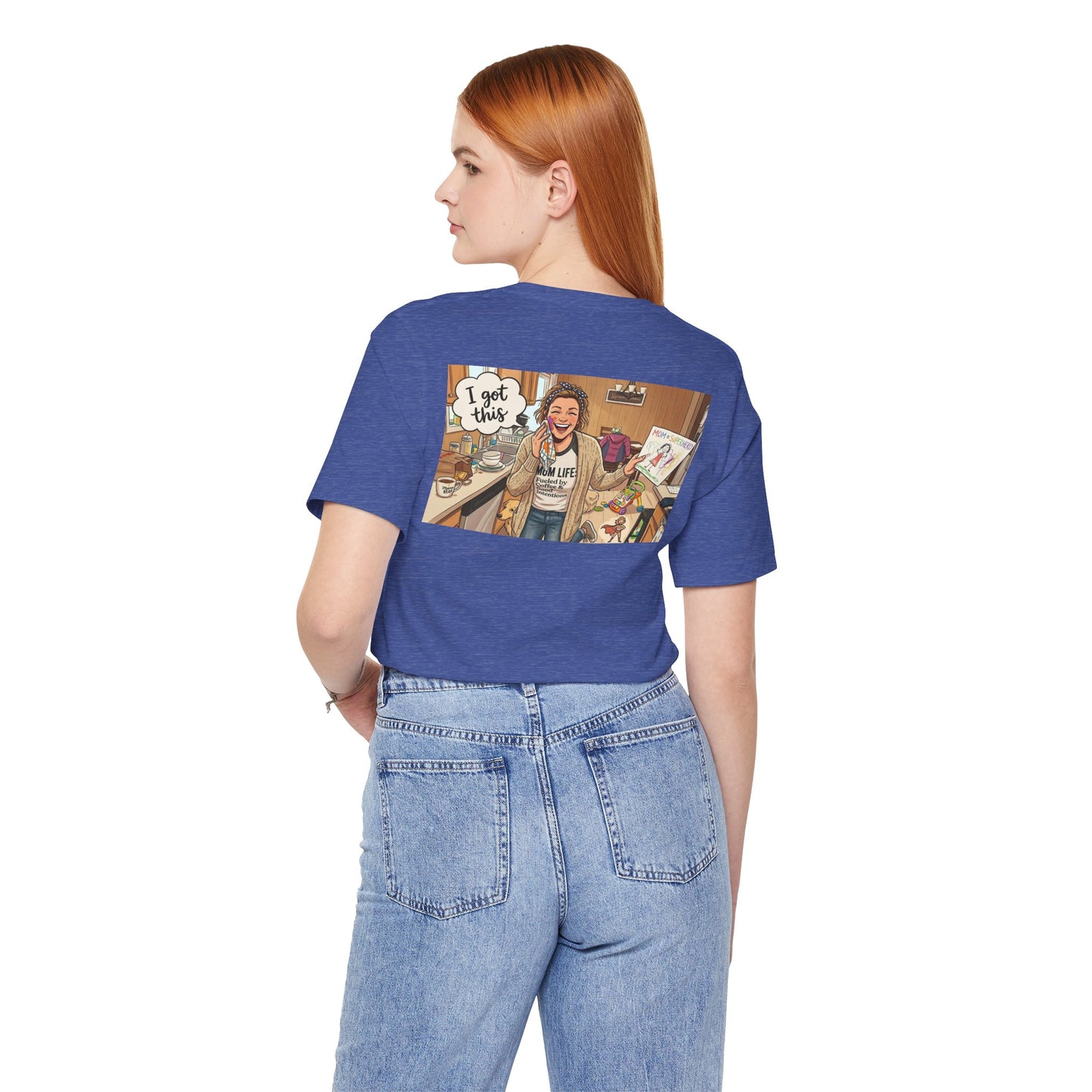 I Got This Artist Studio Graphic Tee — Motivational Backprint Short Sleeve T-Shirt