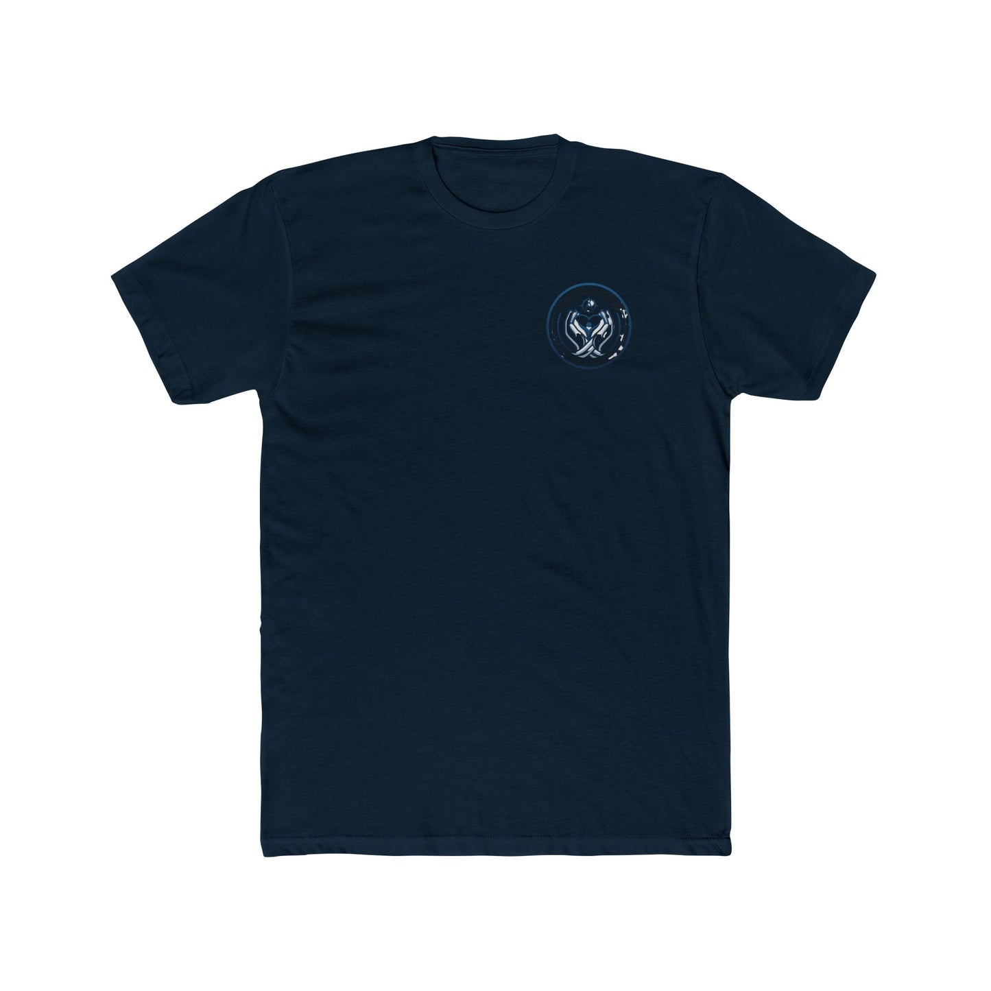 Crew Tee – "Don’t Judge, Everyone Needs Saving" Rescue Hands Graphic