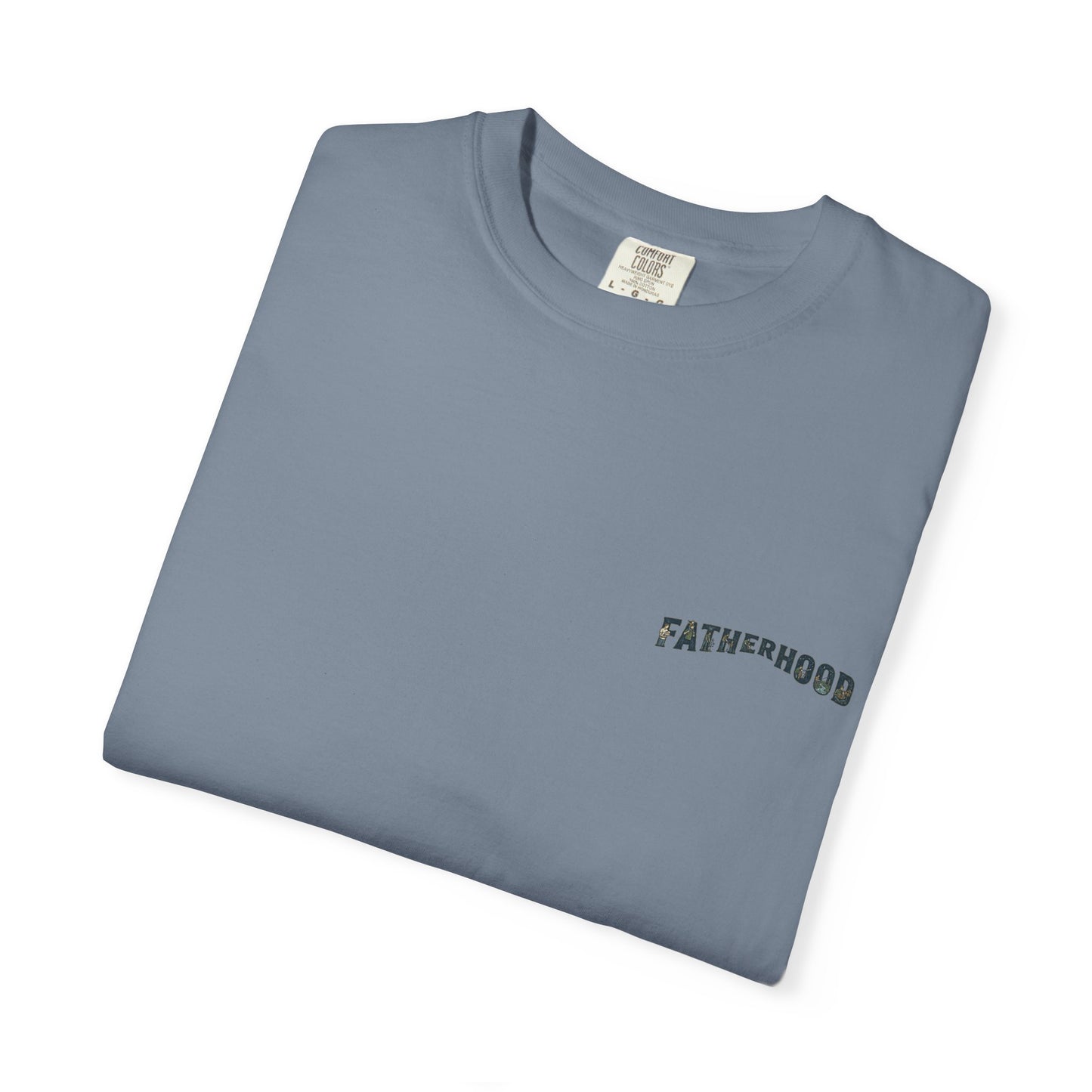 Navigating Fatherhood T-Shirt — Compass “Fatherhood” Graphic Tee
