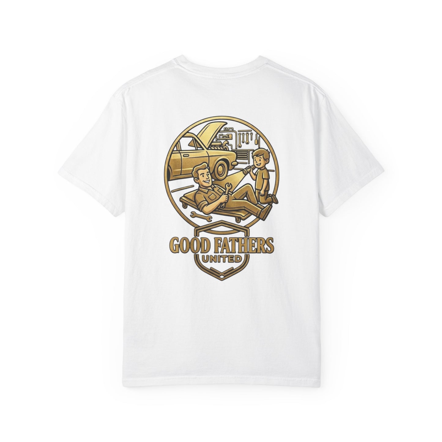Good Fathers United T-Shirt — Father & Son Garage Vintage Car Tee
