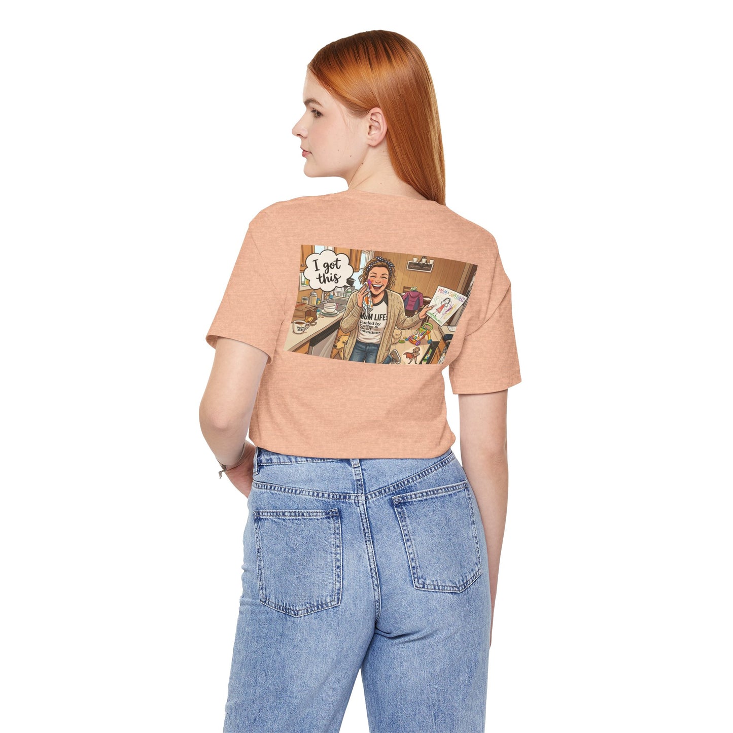 I Got This Artist Studio Graphic Tee — Motivational Backprint Short Sleeve T-Shirt