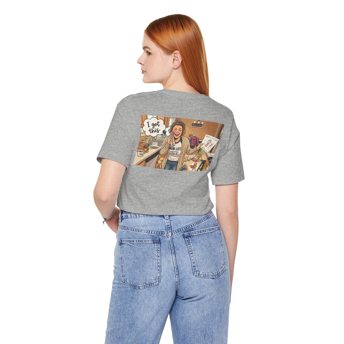 I Got This Artist Studio Graphic Tee — Motivational Backprint Short Sleeve T-Shirt