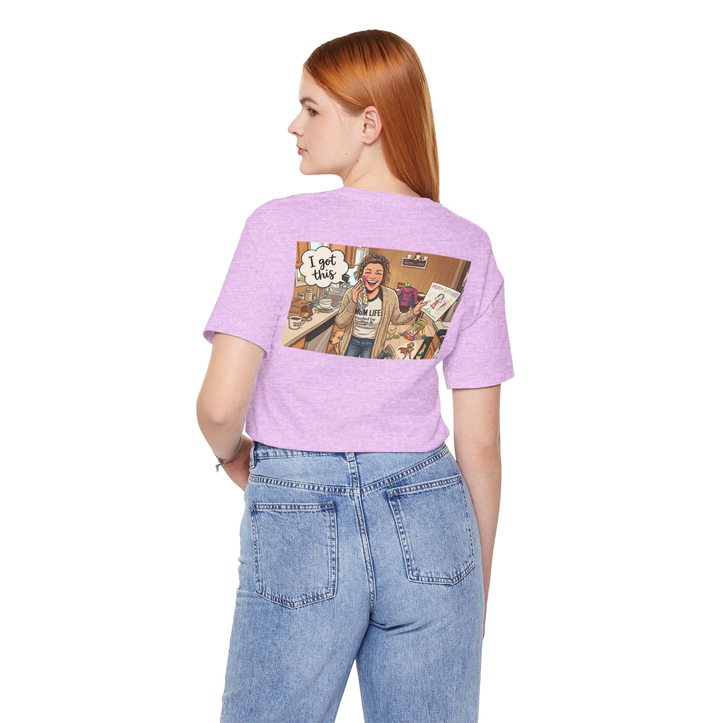 I Got This Artist Studio Graphic Tee — Motivational Backprint Short Sleeve T-Shirt