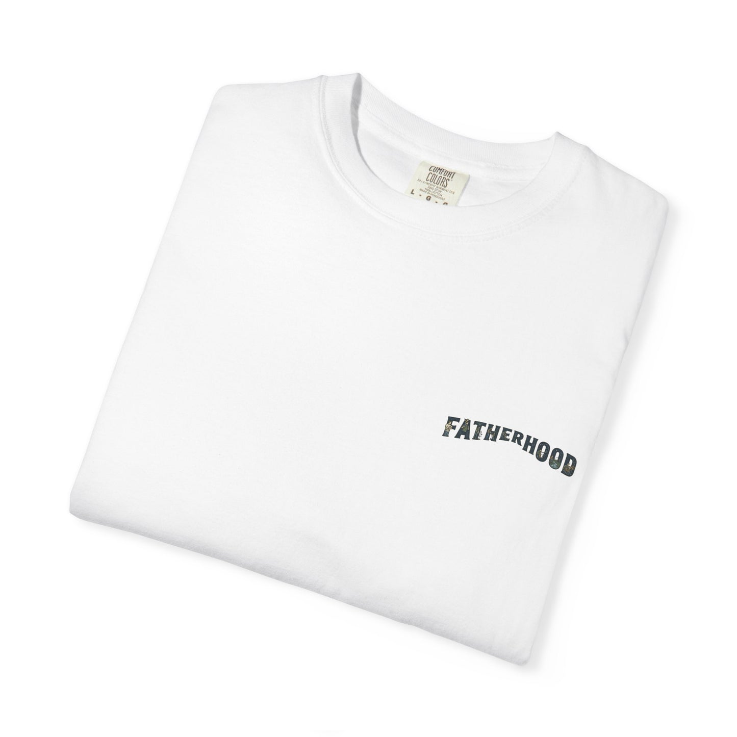 Navigating Fatherhood T-Shirt — Compass “Fatherhood” Graphic Tee