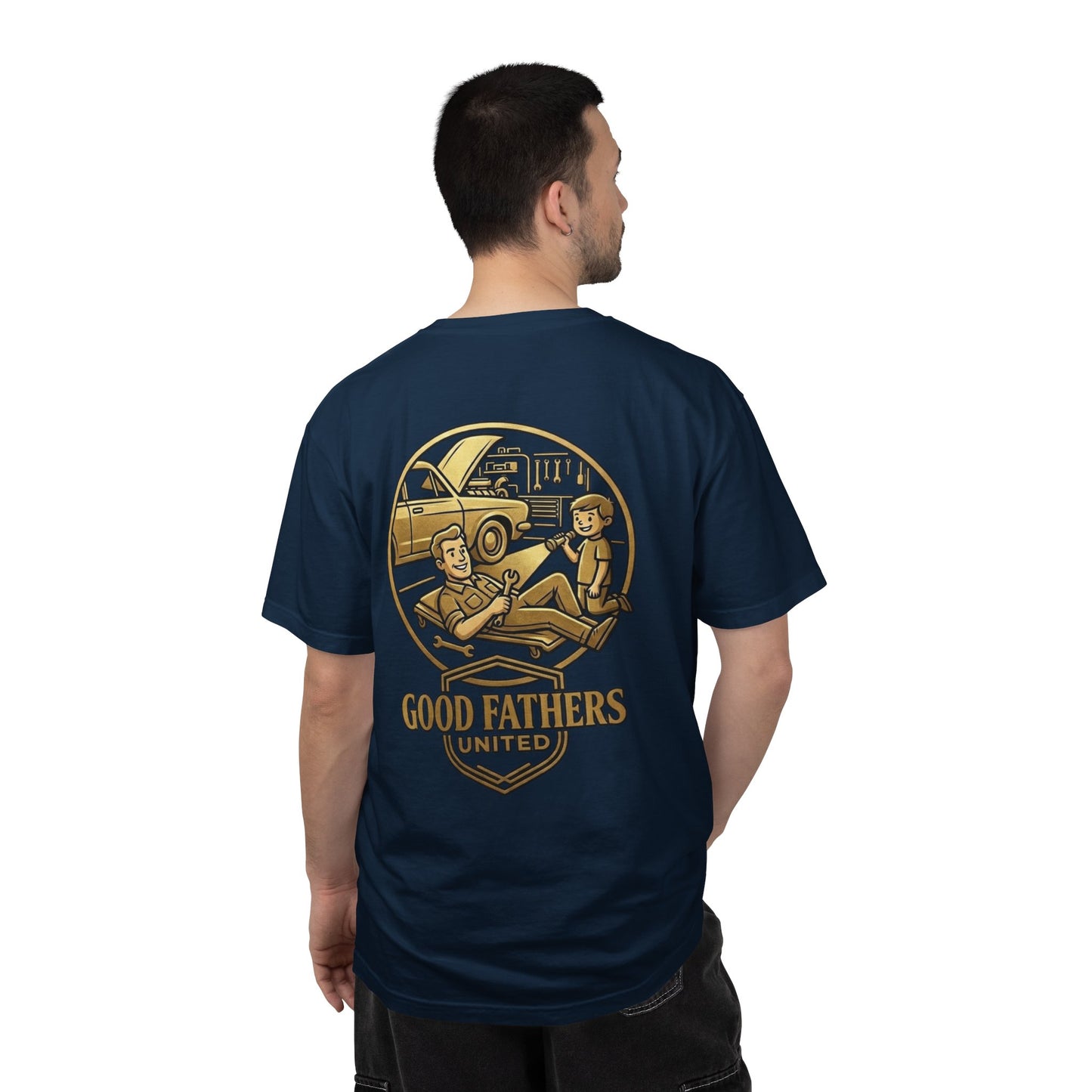 Good Fathers United T-Shirt — Father & Son Garage Vintage Car Tee