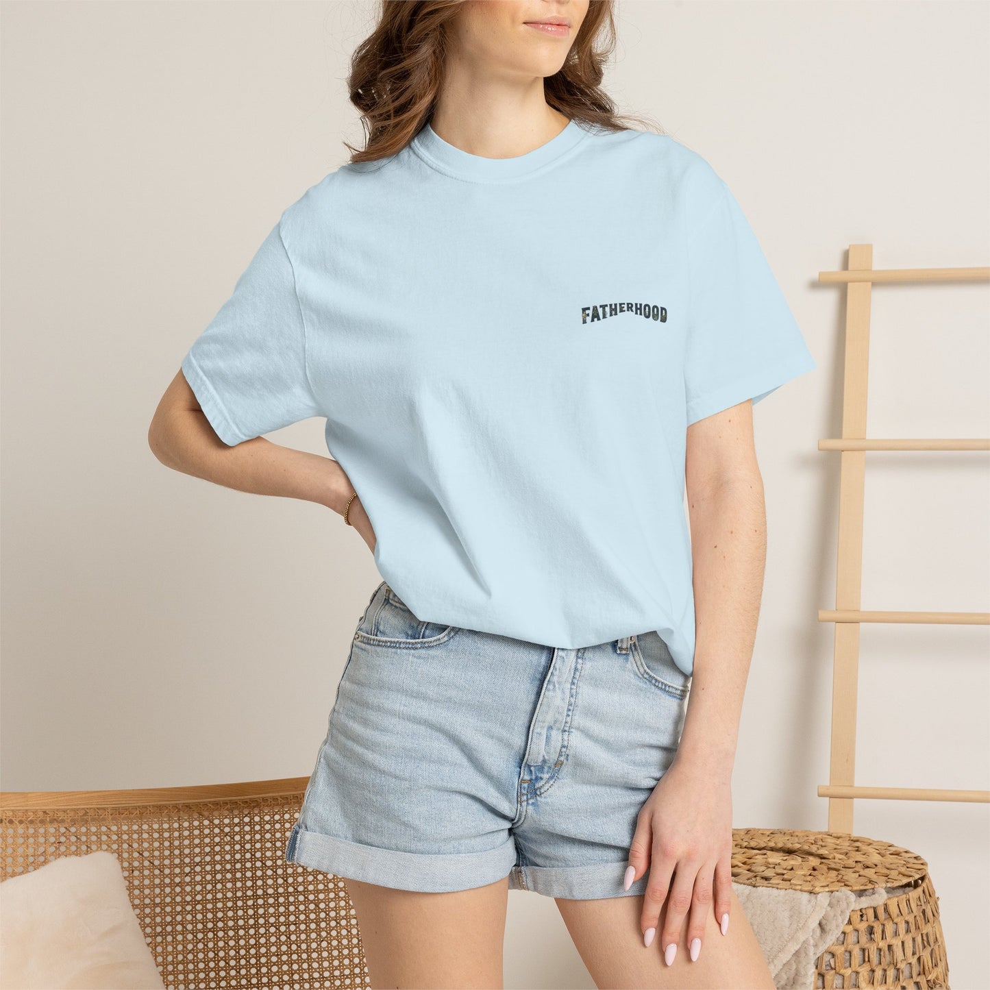 Navigating Fatherhood T-Shirt — Compass “Fatherhood” Graphic Tee